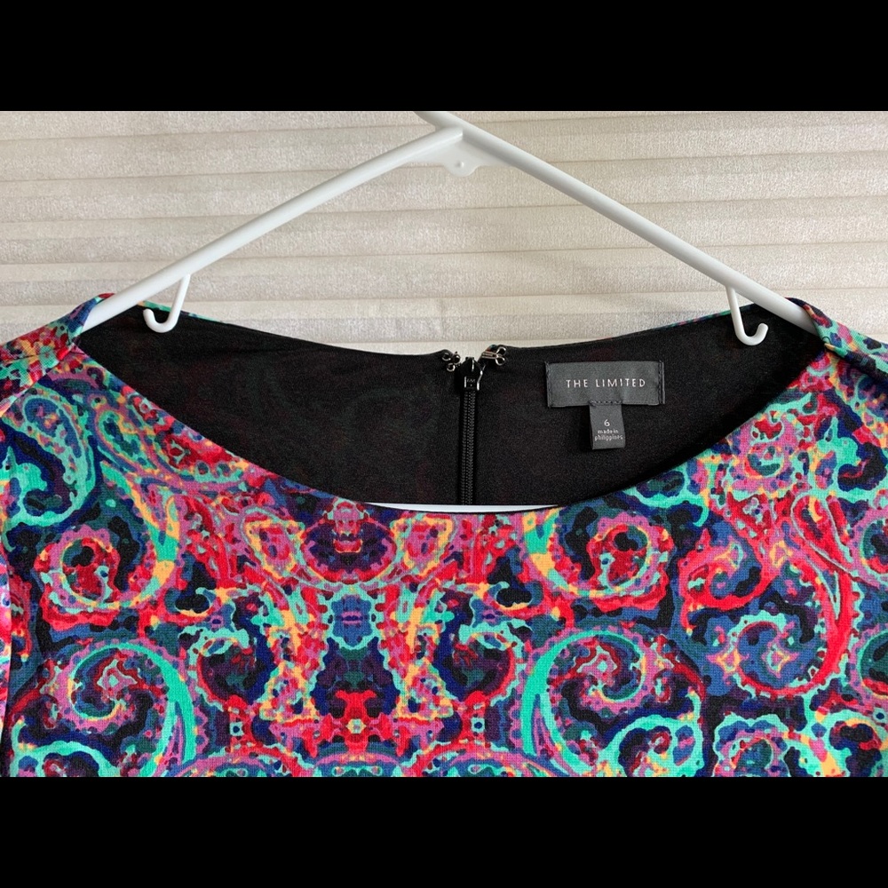 Printed Jersey knit dress by The Limited (4)
